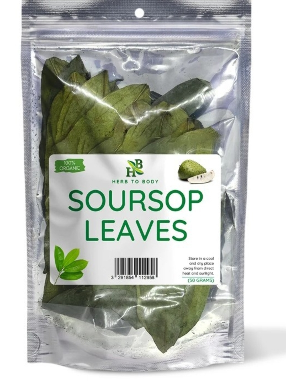Herb To Body Soursop Leaves - Green